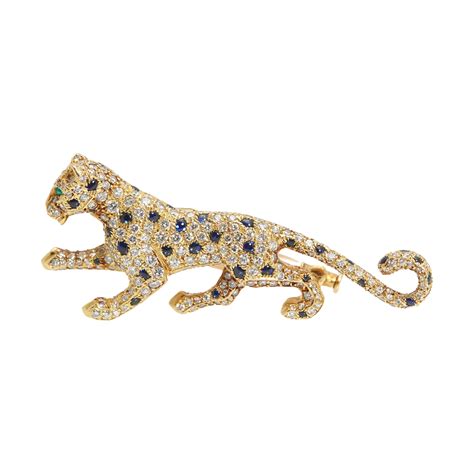 cartier leopard brooch.